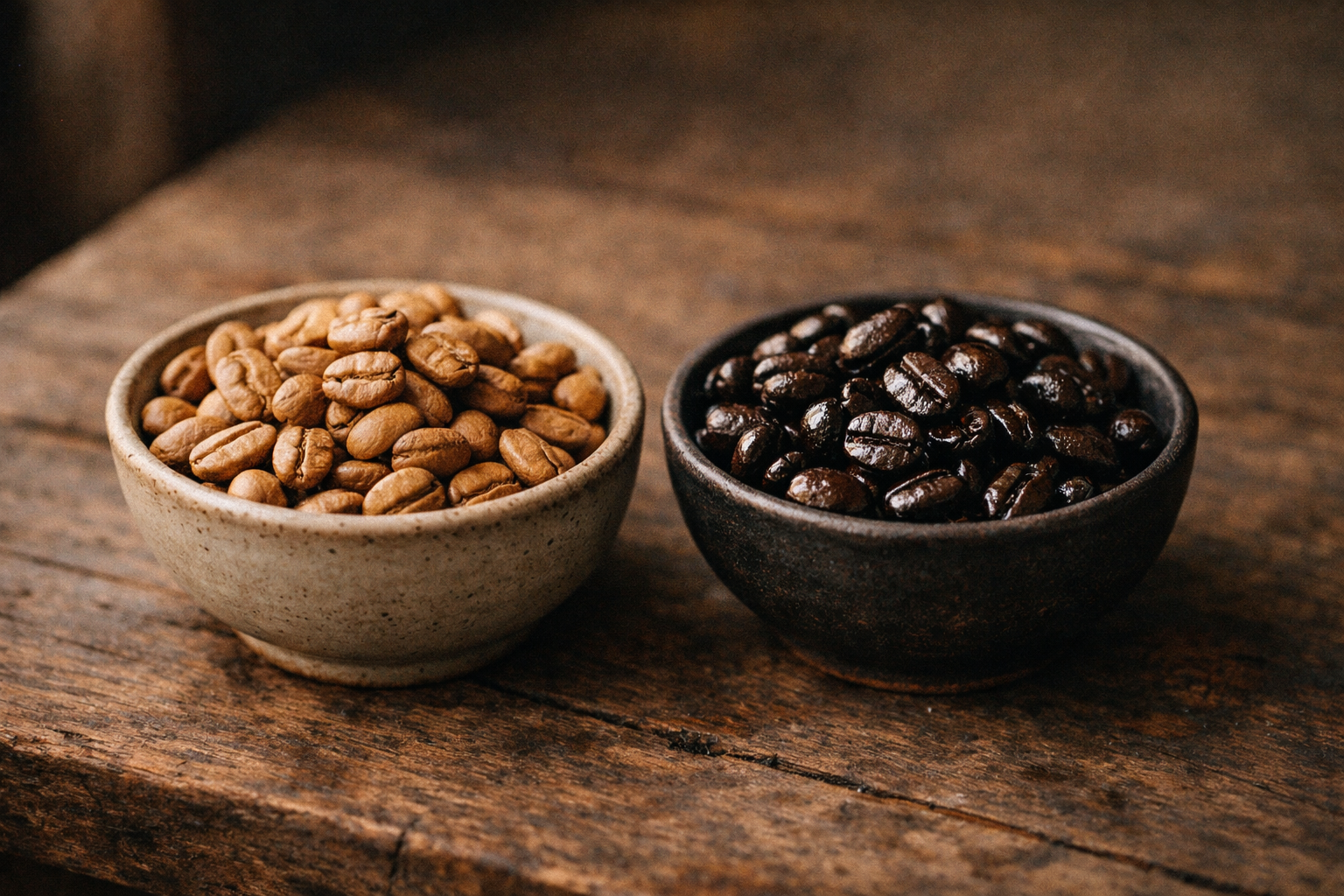 Light Roast vs. Dark Roast Coffee